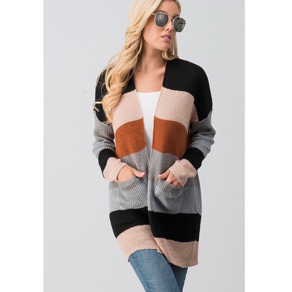 Emma Colorblock Cardigan - Picture 8 of 8